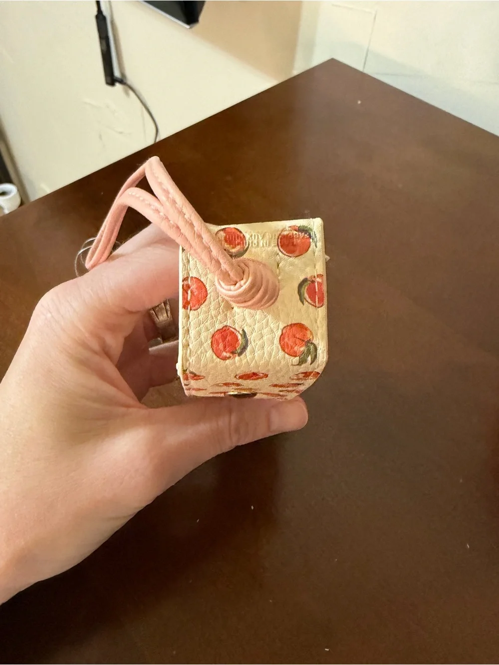 Bath and Body Works x Vera Bradley Peach Print Lipgloss Holder